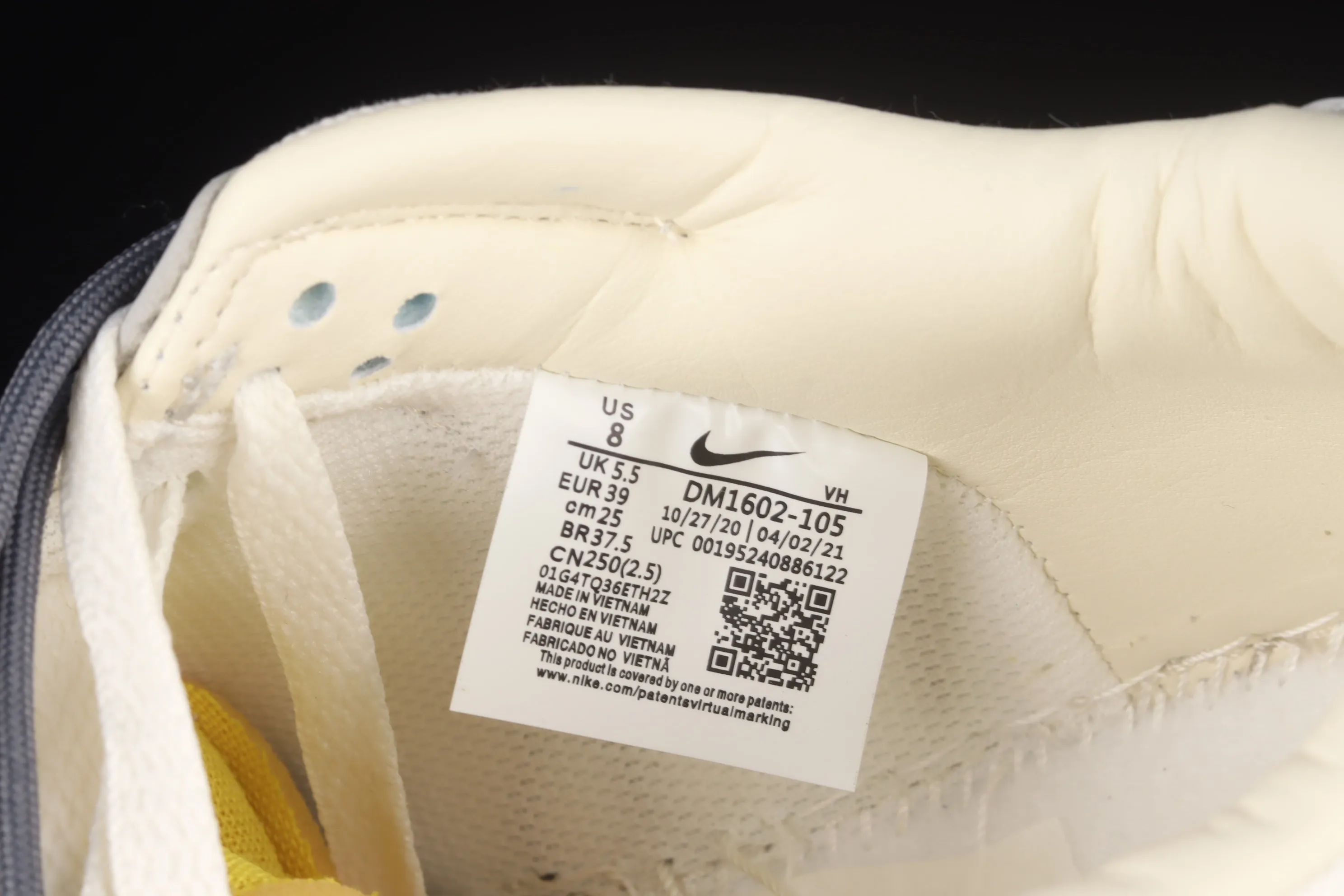 All Categories Nk SB Dunk Series Nk SB Dunk Low Low-top sneakers Pure original version OF x Nk Dunk Low OW Gray SB smashed backboard fashion casual sneakers DM1602-105
